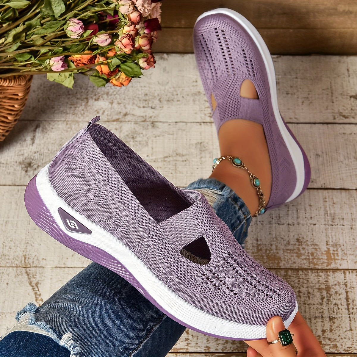 Carmelle – Slip-On oddychające buty turystyczne