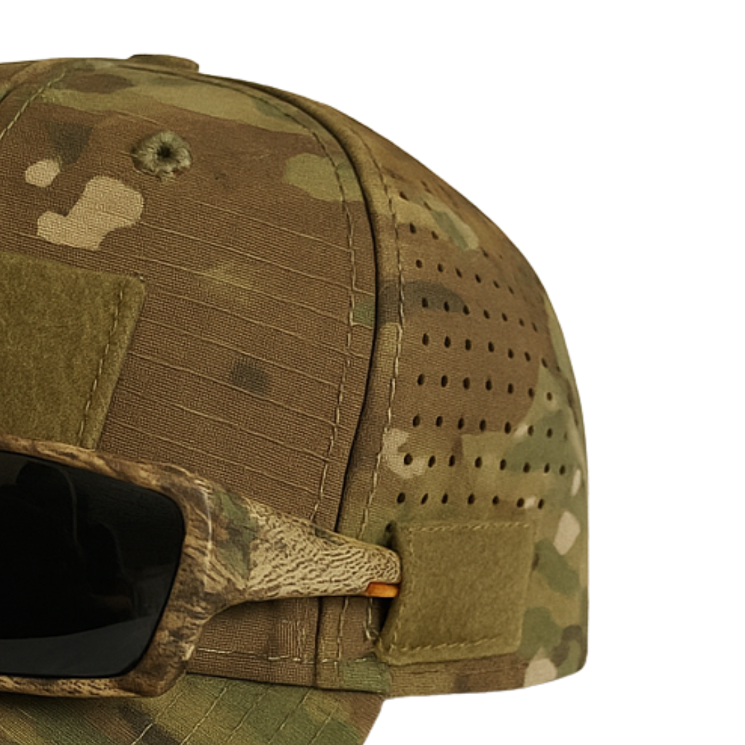 Vanguard™ – Takticzna czapka i okulary przeciwsłoneczne w niezawodnym zestawie