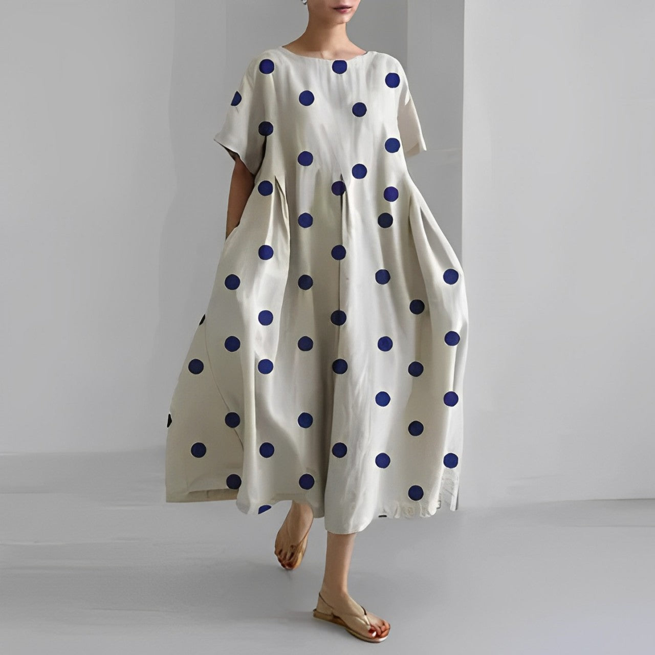 Amelia - Sukienka boho w kwiaty