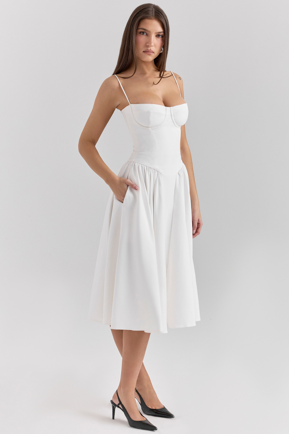 Sukienka Midi Celine Corset