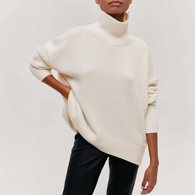 Amelia | Elegancki sweter typu dolcevita