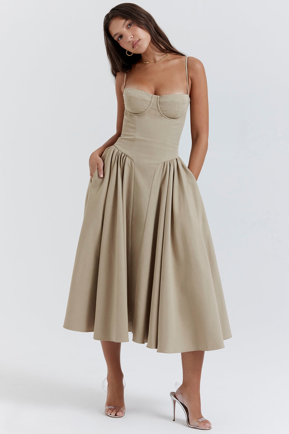 Sukienka Midi Celine Corset