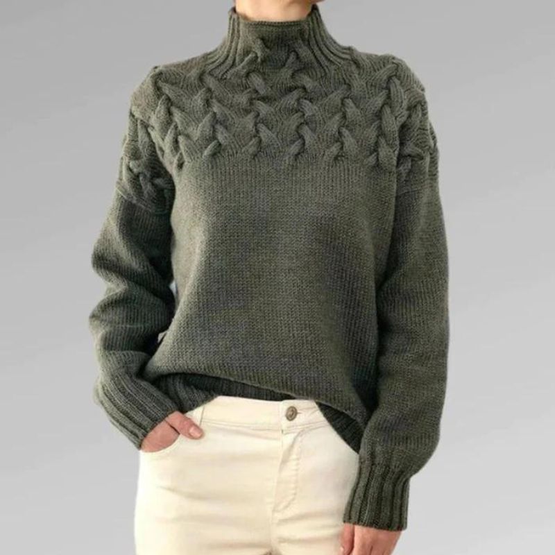 Erika | Sweter z golfem