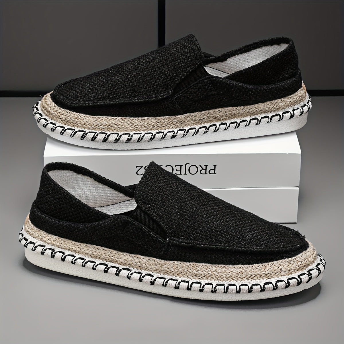Marian™ | Buty Slip-On z Wzorem Morskim