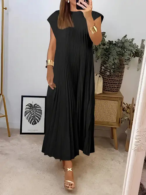 Simone | Lekka i elegancka sukienka plisowana