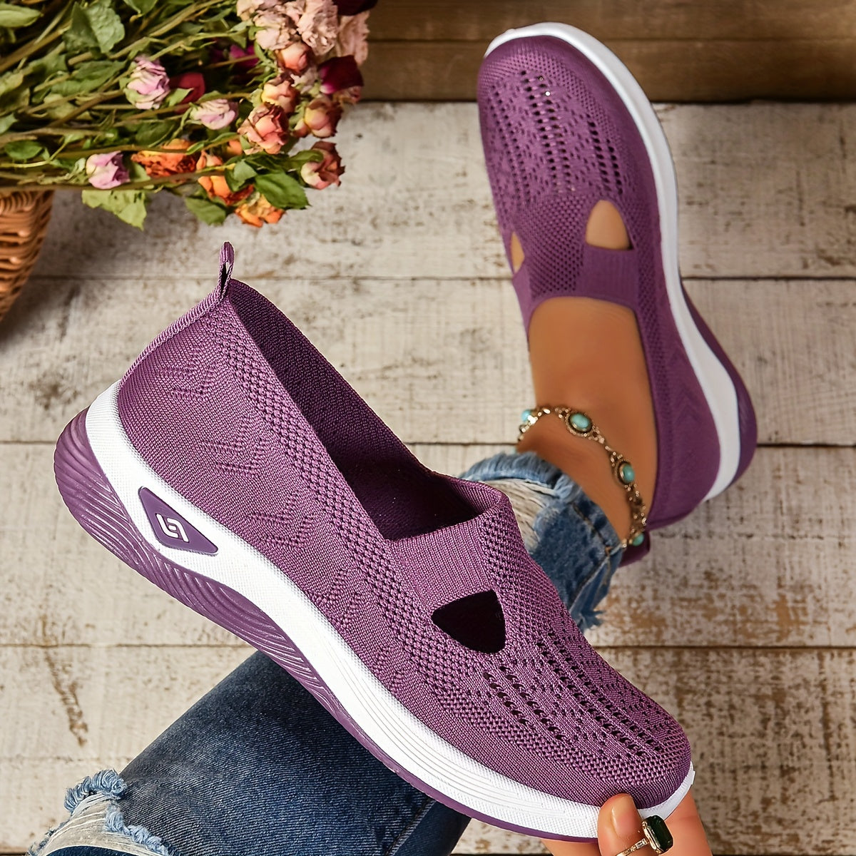 Carmelle – Slip-On oddychające buty turystyczne