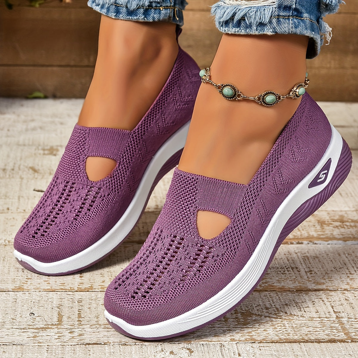 Carmelle – Slip-On oddychające buty turystyczne