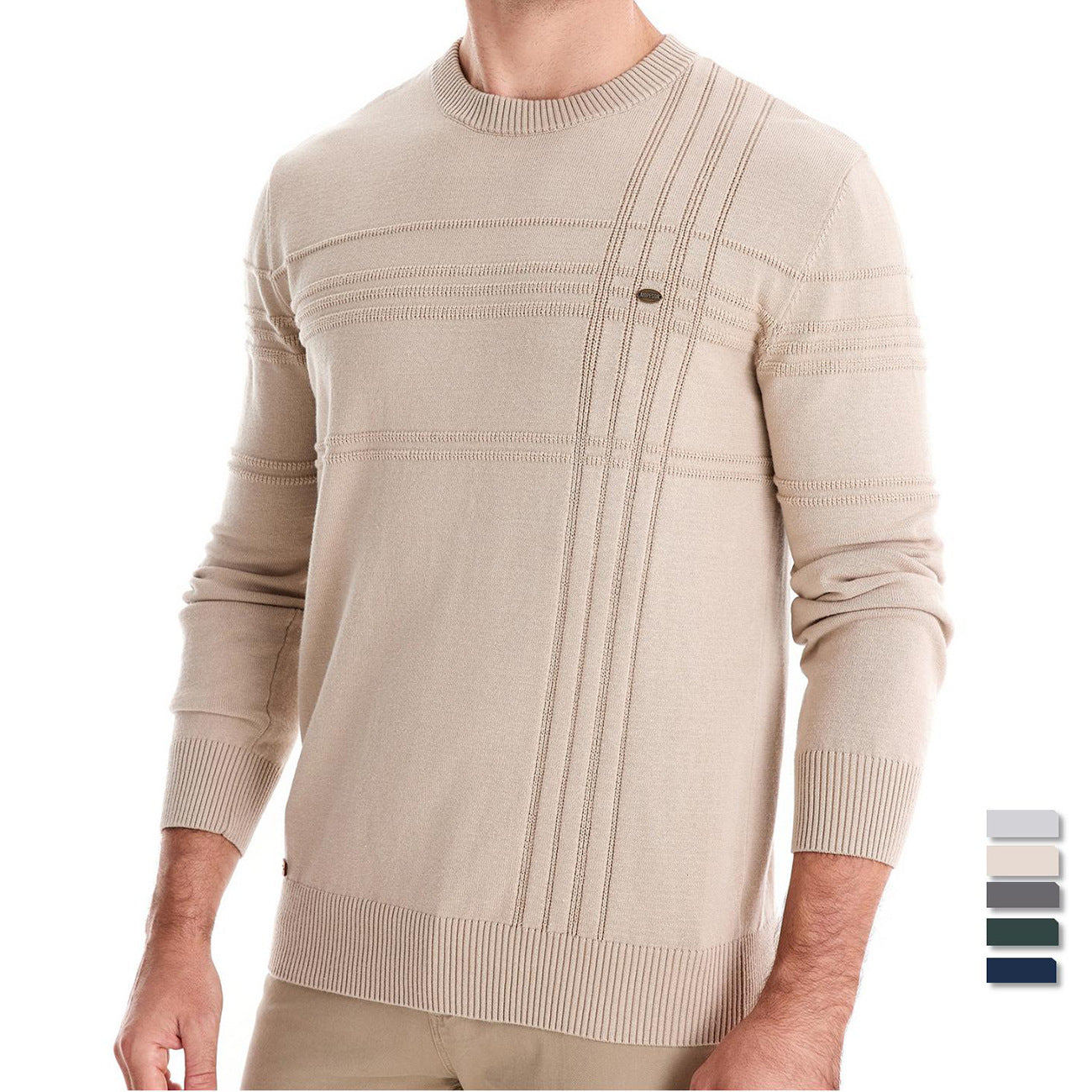Kowalski™ | Sweter Z Wzorem Na Piersi