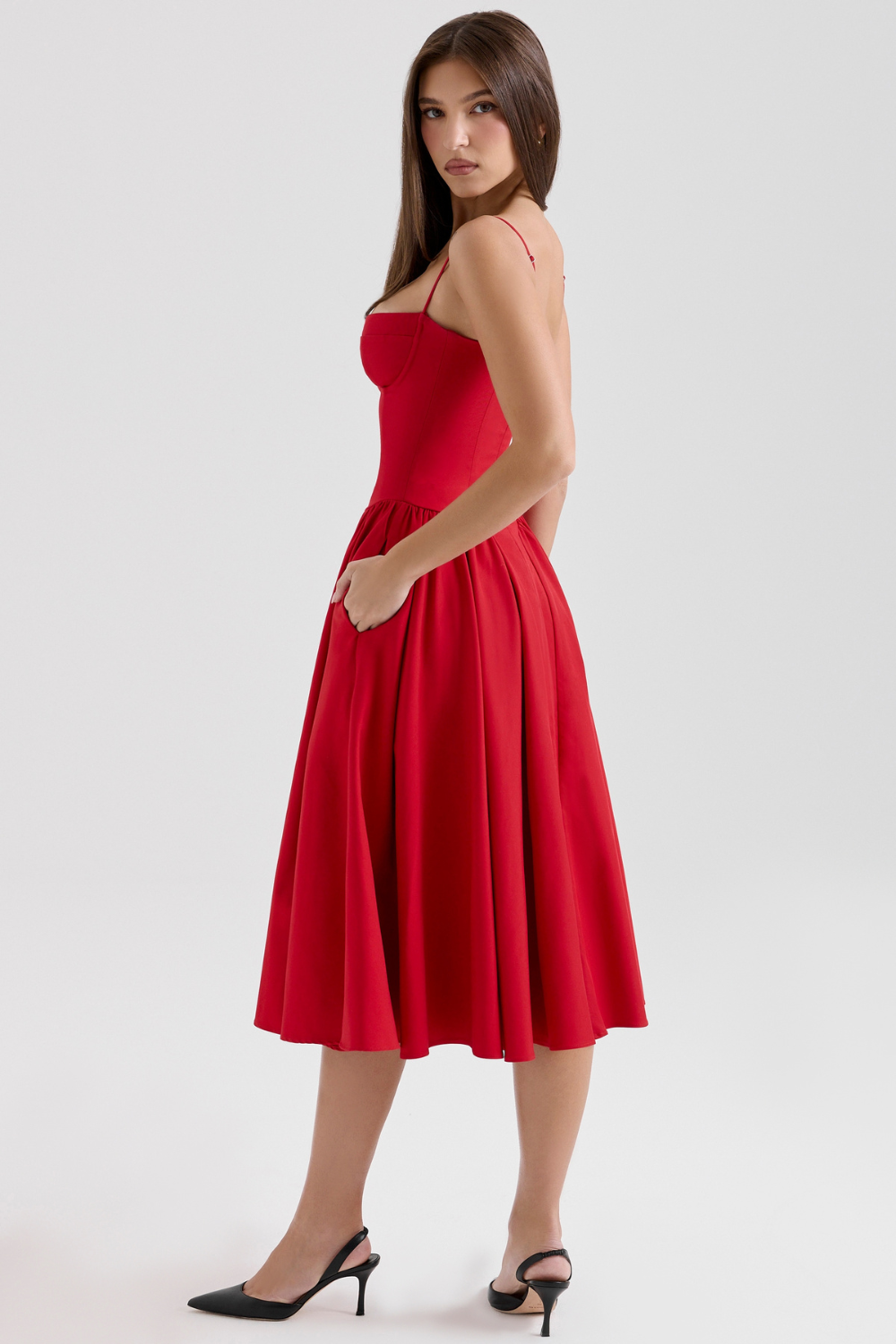 Sukienka Midi Celine Corset