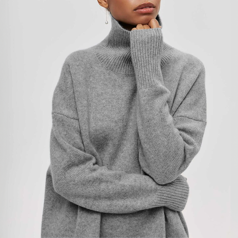 Amelia | Elegancki sweter typu dolcevita