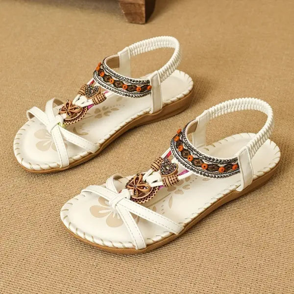 Signe – Ortopedyczne sandały z boho detalami
