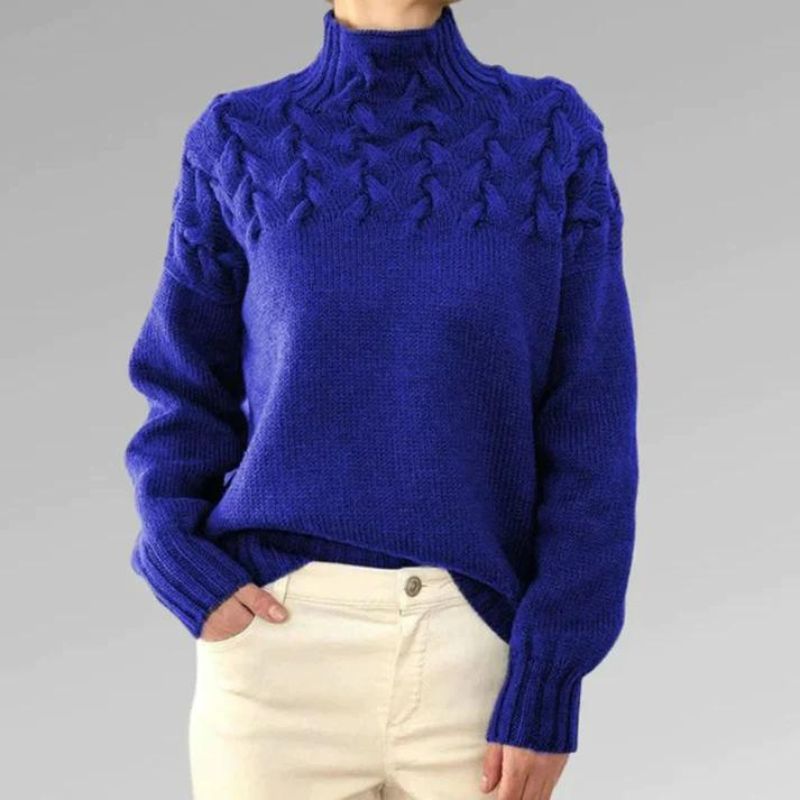Erika | Sweter z golfem