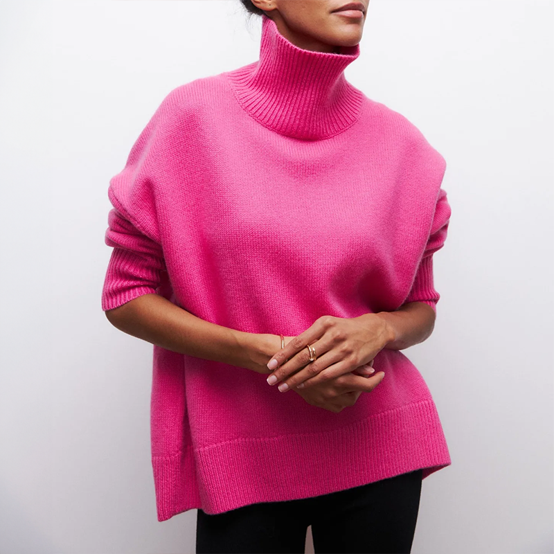 Amelia | Elegancki sweter typu dolcevita